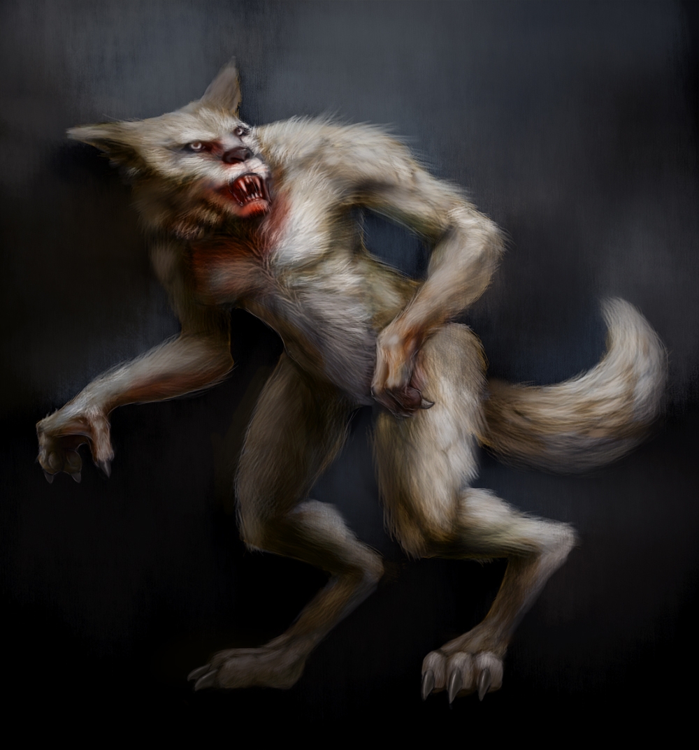 A female <b>werewolf</b> created for the game Crimson Moon. 